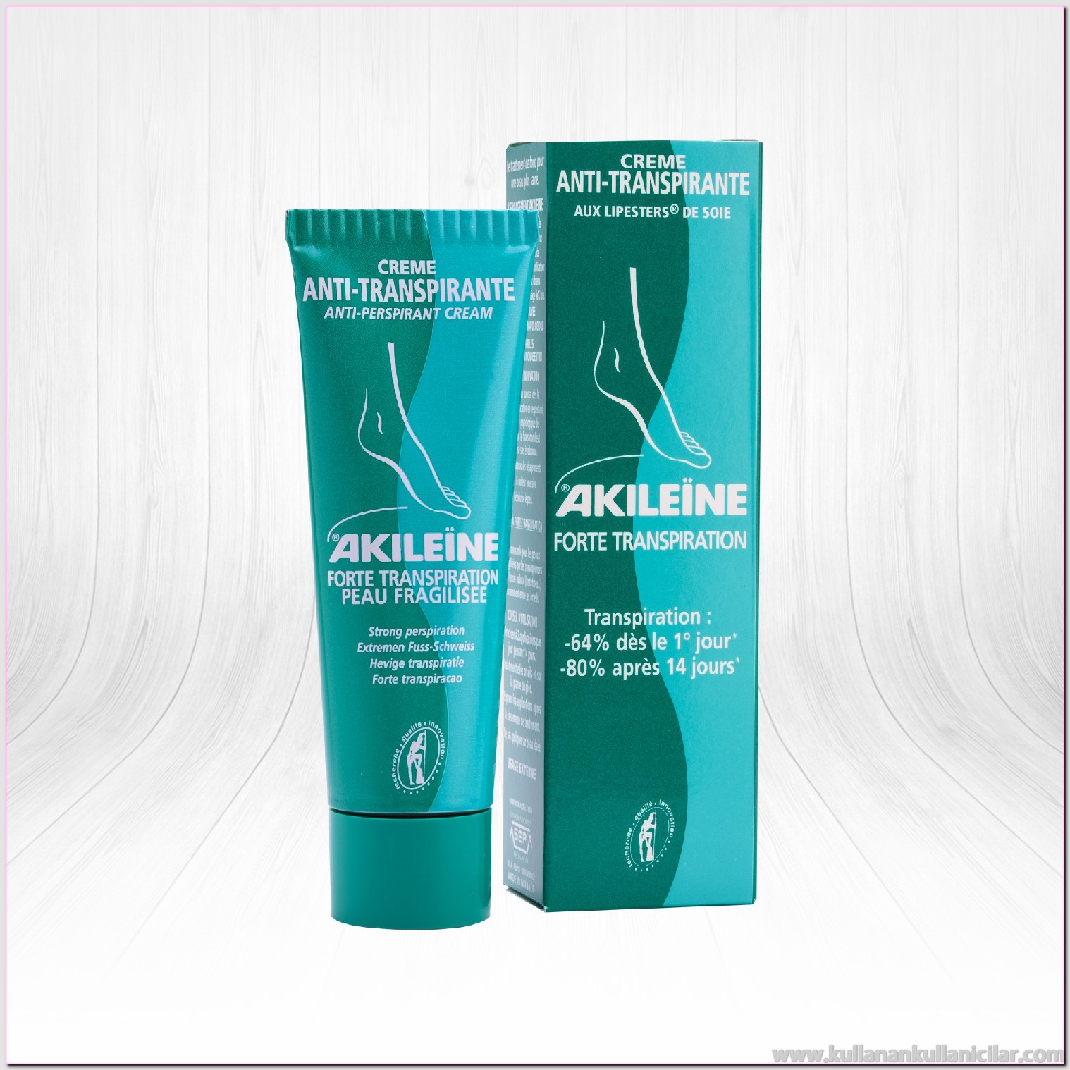 Akileine AntiPerspirant Cream Yoğun Terleme Karşıtı Ayak Kremi